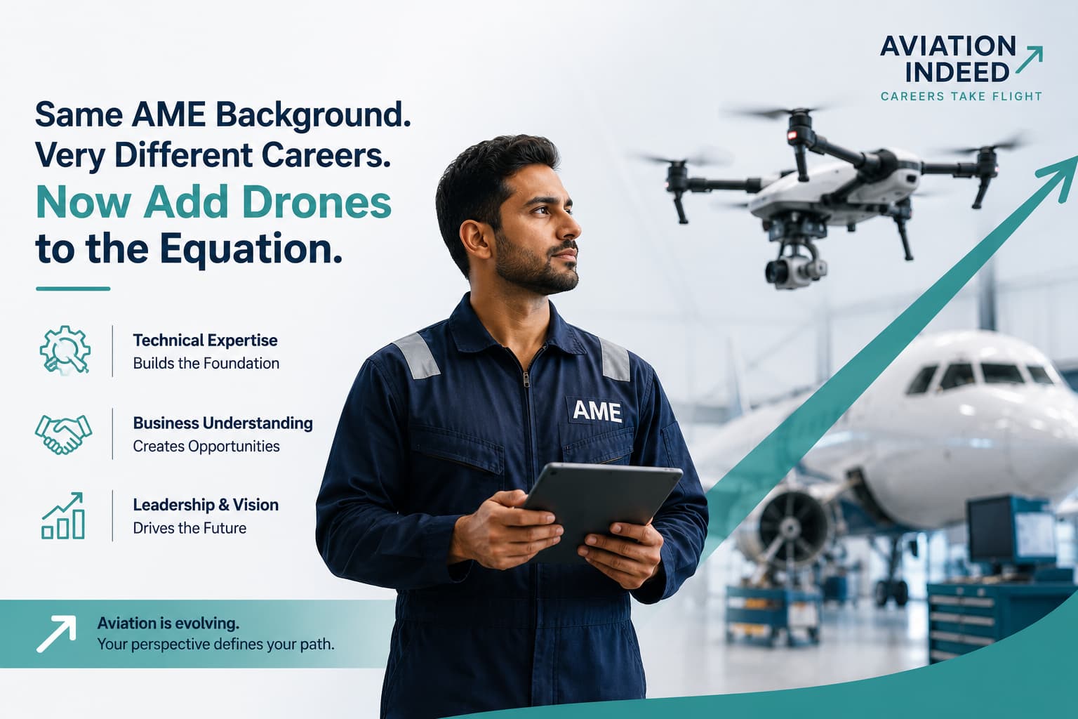 Same AME Background. Very Different Careers. Now Add Drones to the Equation. - Aviation recruitment insights
