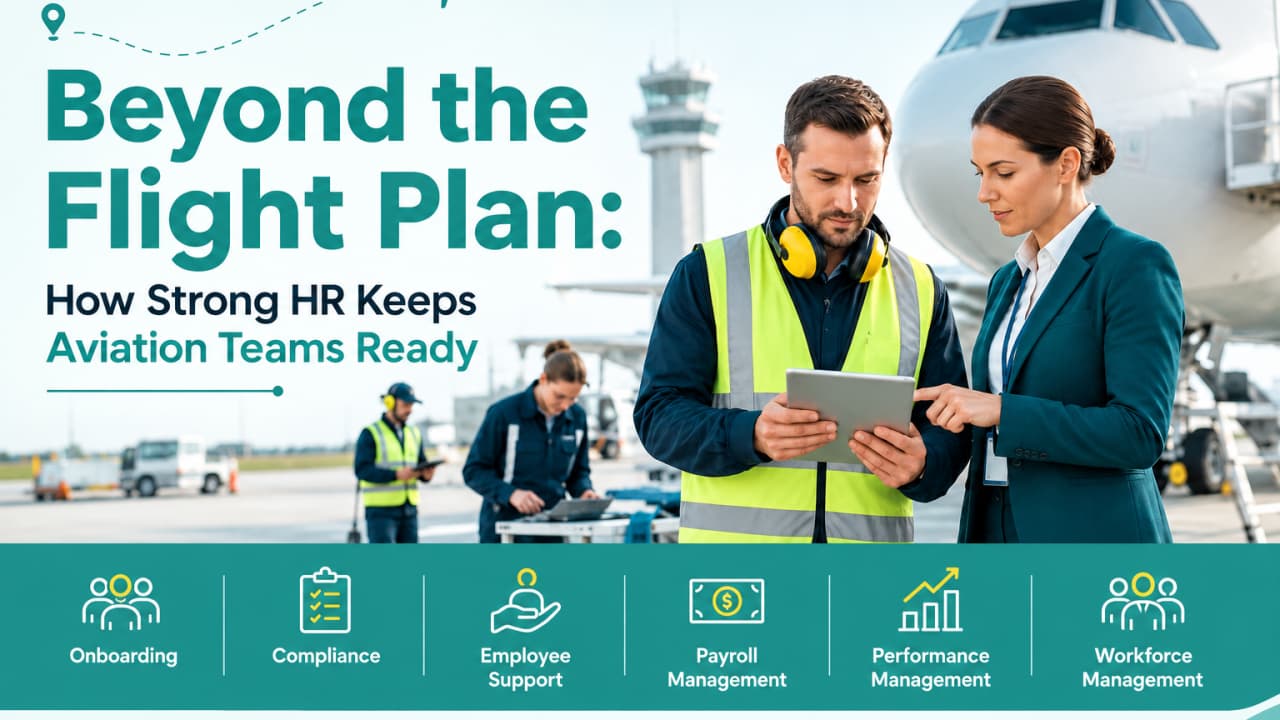 Beyond the Flight Plan: How Strong HR Keeps Aviation Teams Ready - Aviation recruitment insights