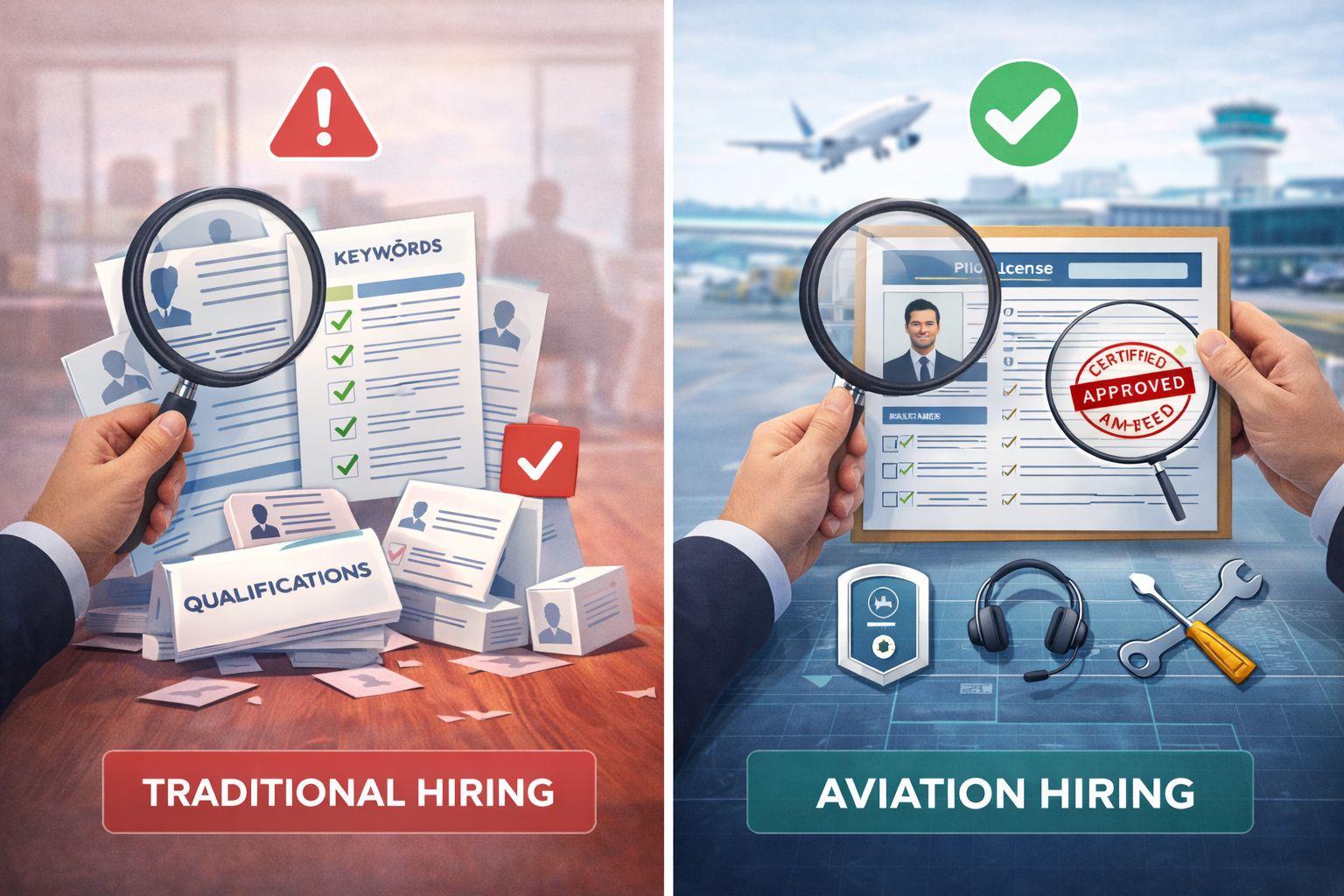 Why Traditional Hiring Fails in the Aviation Industry
